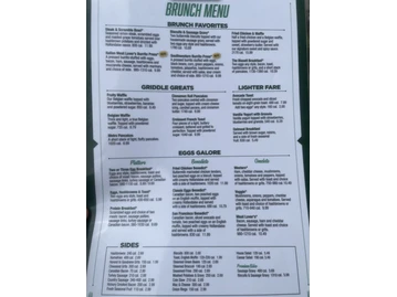 Metro Diner menu photo