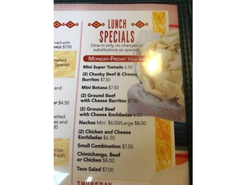 Mexican Fiesta - Dearborn Hgts. menu photo