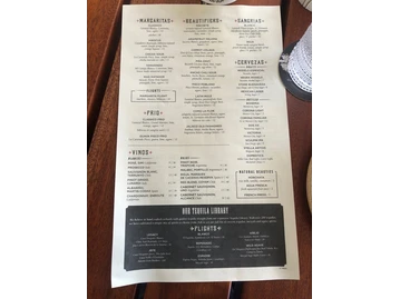 Mexican Sugar menu photo