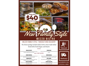 Mezzo Bistro and Wine menu photo