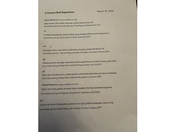Michael's St. Augustine menu photo