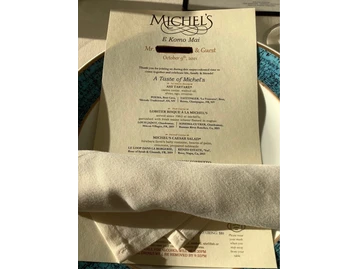 Michel's at the Colony Surf menu photo