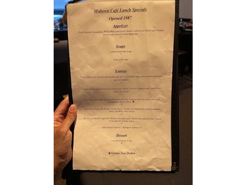 Midtown Cafe menu photo