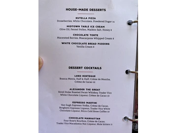 Midtown Table menu photo