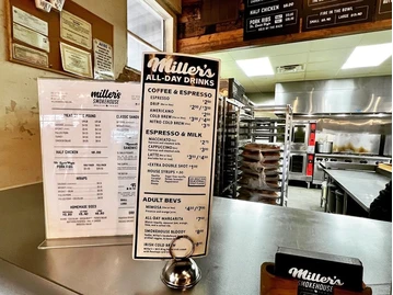 Miller's Smokehouse menu photo