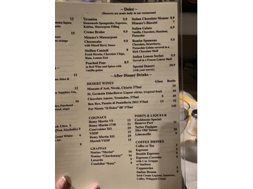 Mimmo's Italian Restaurant and Bar menu photo
