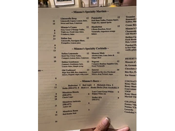 Mimmo's Italian Restaurant and Bar menu photo