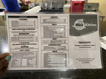 Min's Kitchen menu photo