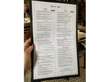 Modavie menu photo