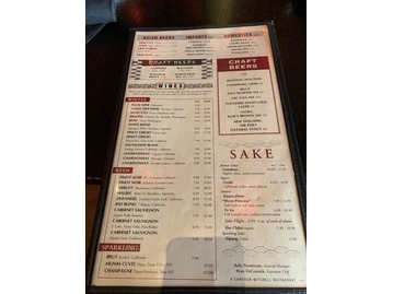 Molly Woo's Asian Bistro menu photo