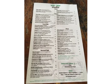 Molto Trattoria menu photo