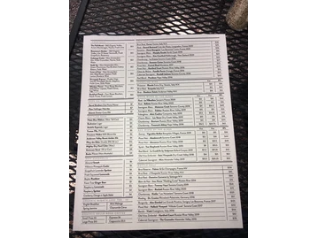 Monti's menu photo