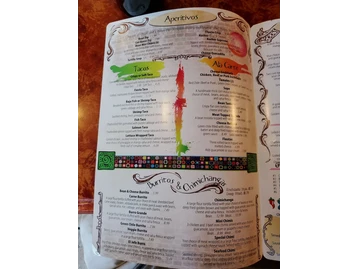 Moreno's Mexican Grill menu photo