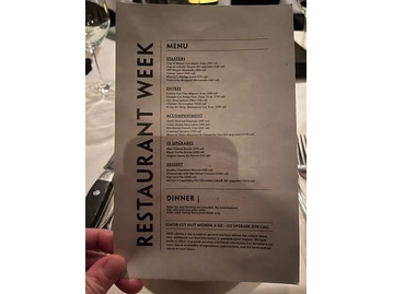 Morton's The Steakhouse menu photo