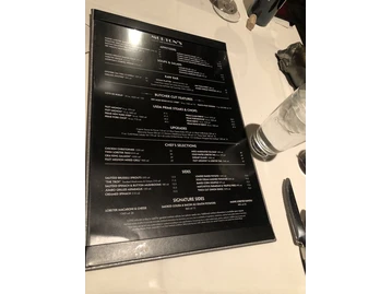 Morton's The Steakhouse menu photo