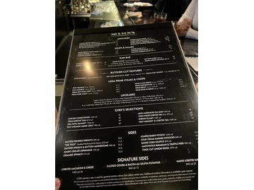 Morton's The Steakhouse menu photo