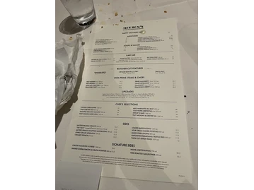 Morton's The Steakhouse menu photo