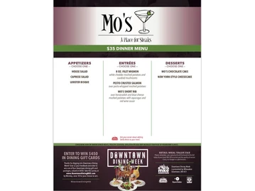 Mo’s...A Place for Steaks menu photo