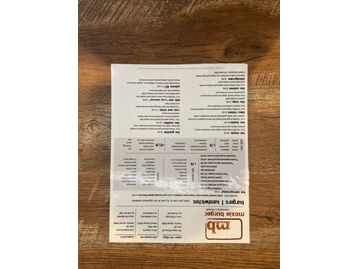 Moxie Burger menu photo