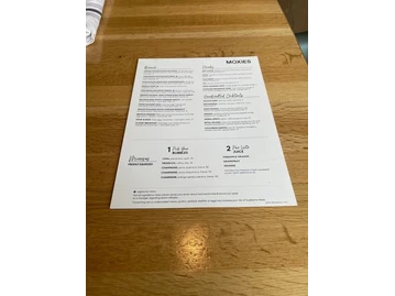 Moxies Southlake Restaurant menu photo