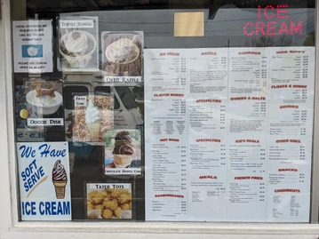 Mrs. Curl Ice Cream Shop menu photo