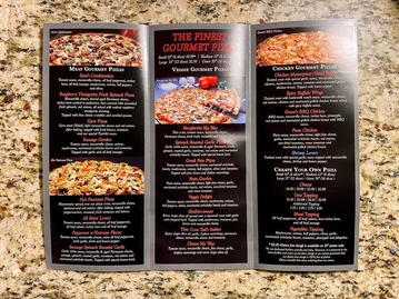 My Pizza menu photo