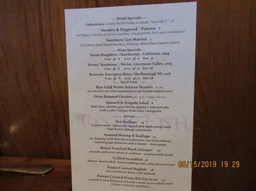 Mystic Fish menu photo