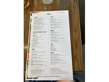 Nic's On Beverly menu photo