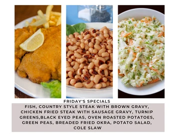 Nick & J's Cafe menu photo