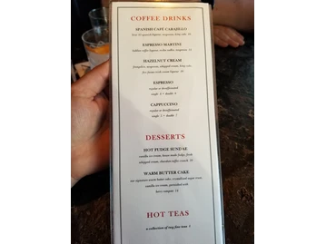 Nick's San Clemente menu photo