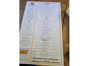 Nicoletta's Table and Marketplace menu photo