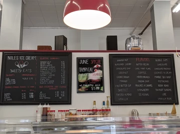 Niles Ice Cream Sweets & Eats menu photo