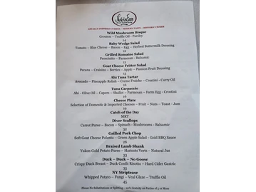 Noble Fare menu photo