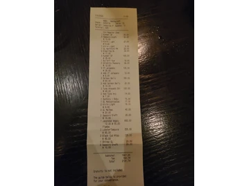 Nobu Caesars Palace Las Vegas menu photo