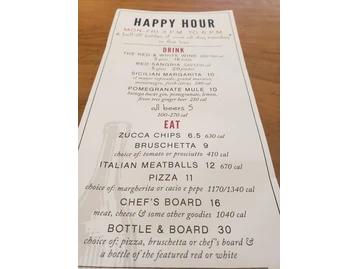 North Italia menu photo