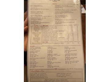 North Italia menu photo