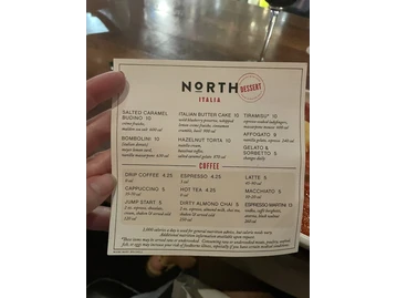 North Italia menu photo