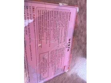 North Italia menu photo