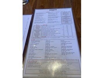 North Italia menu photo
