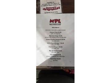 North Park Lounge McCandless menu photo