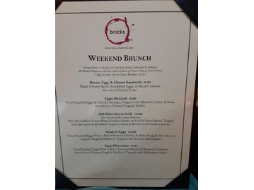 O'bricks Irish Pub & Martini Bar menu photo