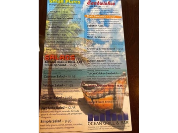 Ocean Grill & Bar menu photo