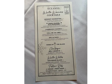 Oceanos Oyster Bar & Sea Grill menu photo