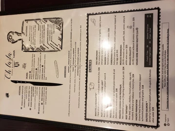 Ohlala French Bistro menu photo