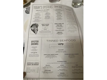 Old Ebbitt Grill menu photo