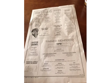 Old Ebbitt Grill menu photo