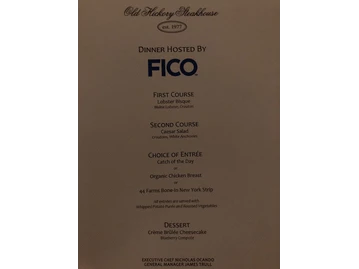 Old Hickory Steakhouse menu photo