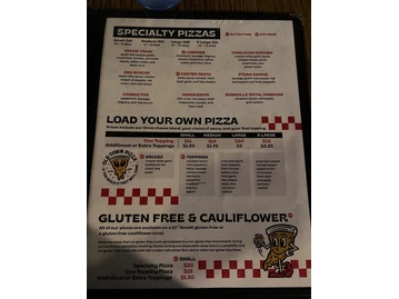 Old Town Pizza menu photo