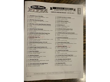Old Town Pizza menu photo