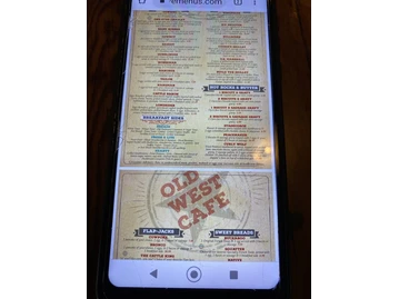 Oldwest Cafe Of Denton menu photo